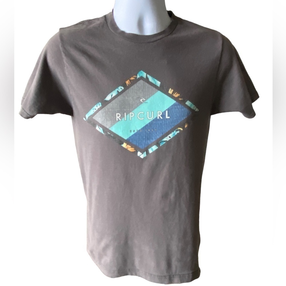 RIP CURL Hawaiian Surf Tee Shirt Unisex S Small